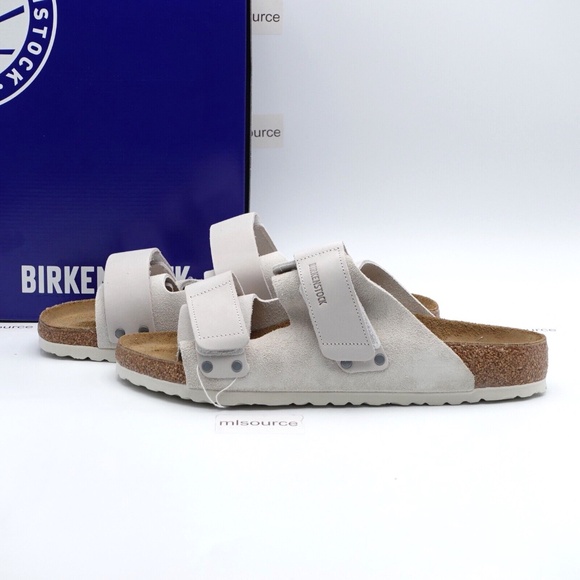 Birkenstock Other - NEW Birkenstock Uji Nubuck Suede Leather Sandal 1024800 White
